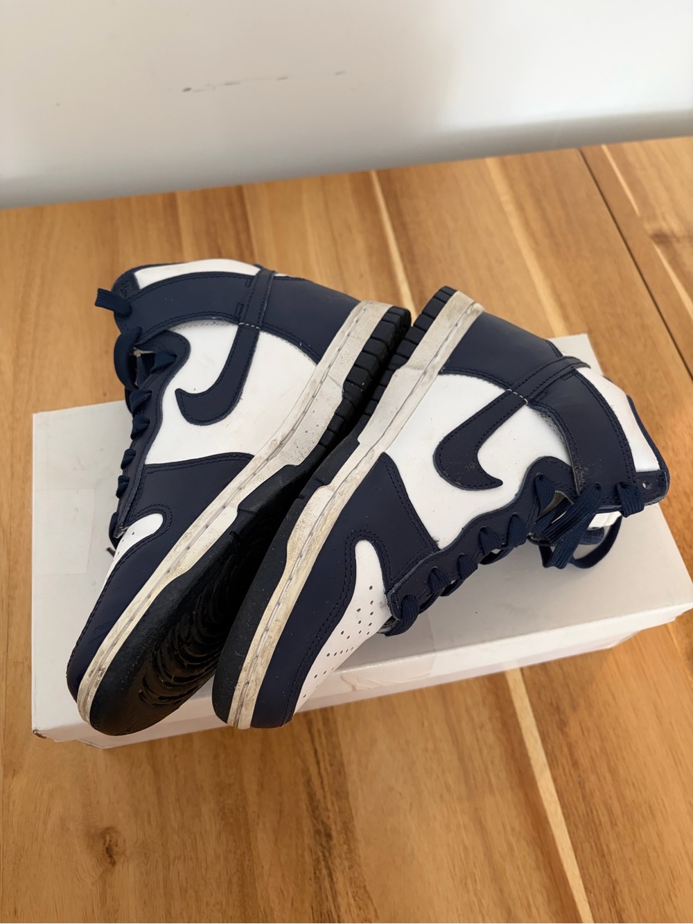 Nike Dunk Midnight Navy High-Top - Picture 2 of 5